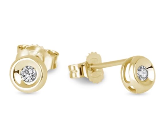 Orecchini Demetra Donna Diana in Oro Diamante 9K.021.012.Y - 9K.021.012.Y